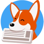 Logo of Corgi for Feedly android Application 